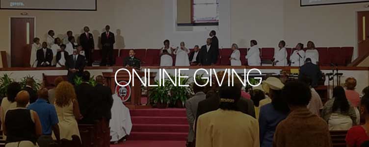 church members in the choir